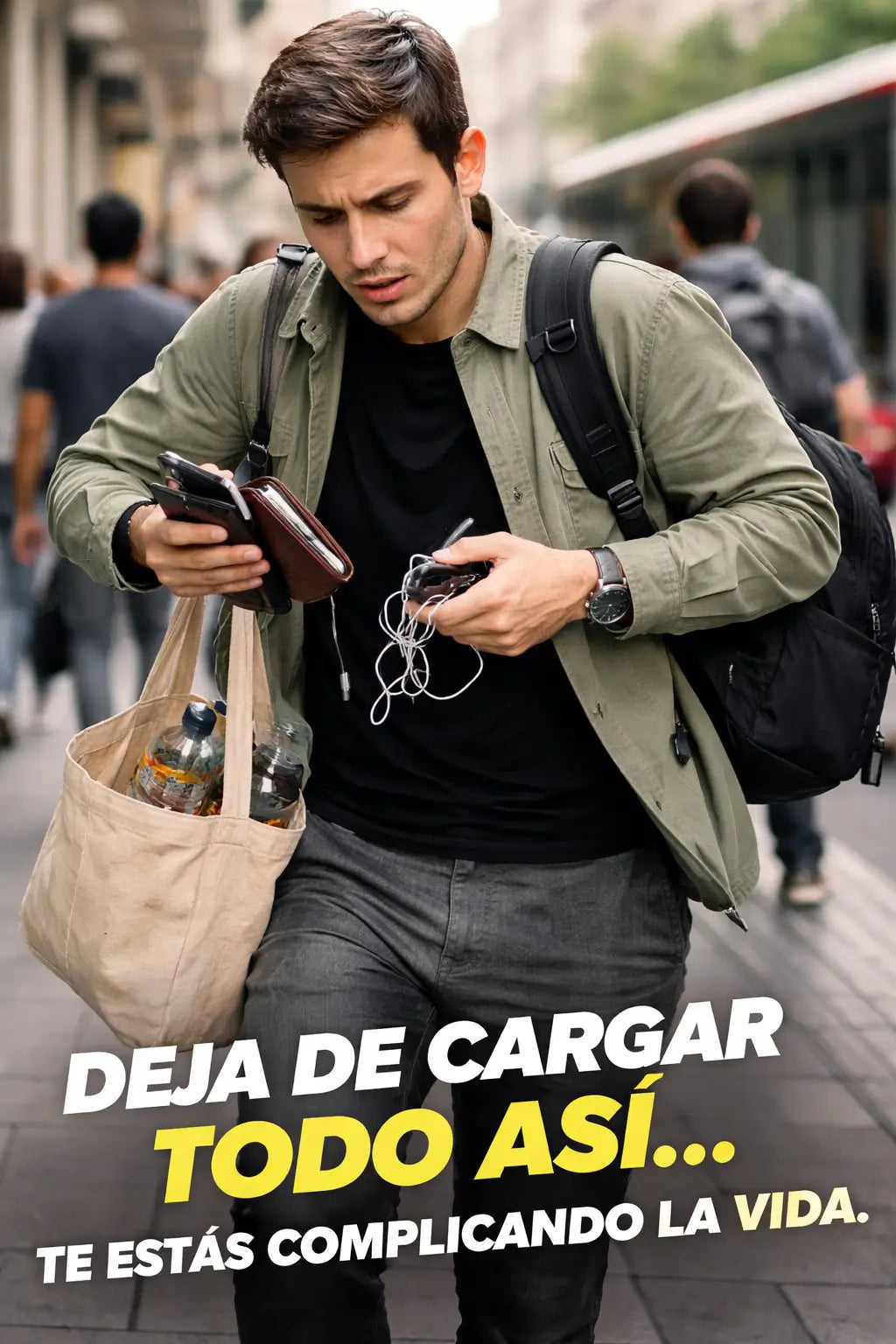 Bolso Manos Libres Antirrobo SafetyBag